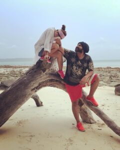 Gajala Instagram - Turns out that i missed #nationalboyfriendday yesterday but i don’t need a special day to celebrate you bcoz i celebrate u everyday❤️ @faisal_miya__photuwale I LOVE U😘 @huseinkk Thank you for capturing this for us🤗🤗 #friendforlife #love #bestfriend #hubby #boyfriend #gajala #faisalgazala #nike #beach #lovetotravel