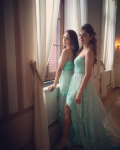 Gajala Instagram - Twinning 😍❤️ HAPPY HAPPY BIRTHDAY Mrs Shukla 😘😘 @rubinadilaik God bless u with lots of happiness in Life😘😍🤗 #rubinadilaik #birthday #italy #twinning #sister Brandon Castle
