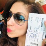 Gurleen Chopra Instagram – I’m on my way back home, gonna fly yeahhhhh … bye bye Baroda The Maharaja Sayajirao Gaekwad International Airport, Vadodara