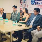 Gurleen Chopra Instagram - Press conference