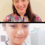 Gurleen Chopra Instagram - MAAWA THANDIA CHAWA PEKE MAAWA NAL 🙏🏻🙏🏻 @counsellingwith.gc