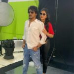 Hariprriya Instagram - Behind the scenes 😎 #Lagaam #photoshoot #actorslife #upendra #thursdayvibes