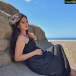 Harshika Poonacha Instagram - SKY above, SAND below and PEACE within ❤❤❤