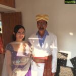 Harshika Poonacha Instagram - Kunyappa , You filled pappa's place today ❤❤❤ Thankyou #Harshihousewarming #Anugraha Virajpet, India