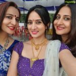 Harshika Poonacha Instagram - And the glow continues ❤❤❤ Thankyou to my wonderful family for being there for me ❤ #Housewarming #Harshihousewarming #Anugraha Virajpet, India
