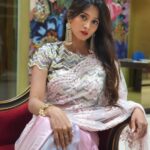 Harshika Poonacha Instagram - PRINCESS shots 👸 Draped in this gorgeous @nadira.couture 1 MG - Lido Mall