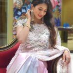 Harshika Poonacha Instagram - PRINCESS shots 👸 Draped in this gorgeous @nadira.couture 1 MG - Lido Mall