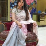 Harshika Poonacha Instagram - PRINCESS shots 👸 Draped in this gorgeous @nadira.couture 1 MG - Lido Mall