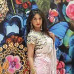 Harshika Poonacha Instagram - Saree love 💞💖💝 Midshots 🤩😍😘 Love this saree by @nadira.couture 💝💖💞 1 MG - Lido Mall