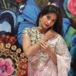 Harshika Poonacha Instagram - Saree love 💞💖💝 Midshots 🤩😍😘 Love this saree by @nadira.couture 💝💖💞 1 MG - Lido Mall