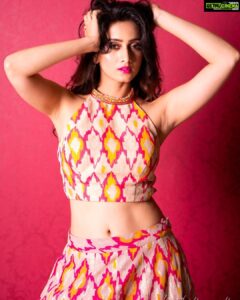 Harshika Poonacha Instagram - I'm COOL ,But Global warming made me HOT 💝💝💝 Wearing beautiful @nadira.couture MUH @lubna_shik Captured perfectly by @dlitephotos N4Couture