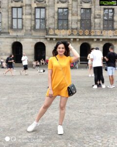 Harshika Poonacha Instagram - I must say ive found best photographers in this Europe trip🥰🥰🥰 Thanks to all and lots of love ❤ Netherlands,amsterdam