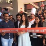 Harshika Poonacha Instagram – All about today’s 12th @barbequenation launch in #NammaBengaluru at #Sarjapur ❤️❤️❤️
Spreading my Midas touch 😇 Sarjapur, Karnataka, India