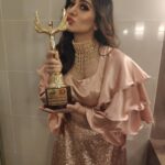 Harshika Poonacha Instagram - So humbled and honoured to receive the Readers Choice Best Actress Award at #chittarastarawards 🙏 Will promise to work harder and keep entertaining my fans 🤗 This award has given me wings to fly higher 😍 Thankyou so very much @chittara_kannada and to all my fans for encouraging my work 🙏 I'm truly blessed 😇 The Lalit Ashok Bangalore