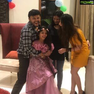 Harshika Poonacha Instagram - It was our doll’s Happy Birthday ❤️ #happybirthdaycharithriyaganesh