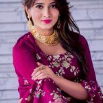 Harshika Poonacha Instagram - ❤️❤️❤️ Wearing the beautiful @becomingbyreshmakunhi @reshmakunhi Styled by @krithikachittyana Jewelry @malabargoldanddiamonds PC @rahul_karangale_photography