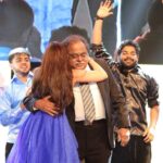Harshika Poonacha Instagram - “THE VILLIAN” Audio launch in DUBAI ❤️❤️❤️ A tribute to my favourite AMBAREESH uncle 🤗 Thankyou for the love @mydubai Thnq @creativeii 🙏