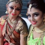 Iniya Instagram – @ THRAYAMBAKAM, back stage click !!!
With great Actress & Dancer SHOBHANA MAM 🥰