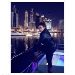Ishaara Nair Instagram - Caption this! ❤️ #goodnight #livingourlives #businessbay #mydubai #dubaifashion #marasimarina #dubaibloggers PC: duh! @sowmyabalan ❤️ Dubai, United Arab Emirates