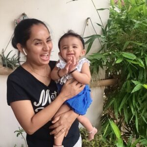 Ishika Singh Instagram - Me and my doll ... #babygirl #babylove #motherhood #happinessbegins