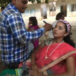 Ishika Singh Instagram – Outdoor shoot … started painting my face ! #paintingfaces #outdoorshooting #actorslife #actoratwork #telugufilmindustry #telugufilmindustry