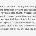 Karthi Instagram - ‪Thank you all for #Kaithi #Khaidi.‬ #LokeshKanagaraj #SamCS #SathyanSooryan #Narain #DreamWarriorPictures #SRPrabhu ‬