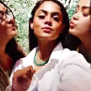 Karthika Nair Instagram - All I wanted was a cake... 
instead I got the most fabulous and well organized surprise weekend of my lockdown life!!!🤩

 Right from whisking me away to a beautiful get away with my home squad to a night of glamour with my dear ones. Not to forget my boss lady- grandma(biggest surprise😭) and my beautiful cousins(love you all soo much😭), she did it all! I must have done something right to be blessed with my ride or die- my Sister! 
My life would simply suck without you in it! @thulss

Pre bday celebration was everyone getting vaccinated!🔥 

Will keep doing more positive Karma so I can stay blessed💛

Thank you for all your wishes🧡 

#blessed still reeling with excitement.
#birthdaygirl #homesquad #soulsister #stayhomestaysafe