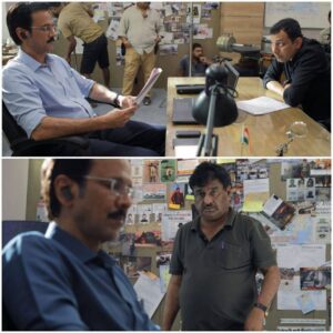 Kay Kay Menon Instagram - An actor feels most assured, when his Directors watch over him so closely! #SpecialOps 
The Mavericks! @neerajpofficial & #ShivamNair