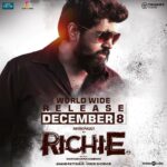 Lakshmi Priyaa Chandramouli Instagram – My next release in Tamil! Mighty excited to watch this film. 3 weeks to go guys 😬😬 #richie #nivinpauly #nutty #philomena #yaaaaaaaay #gauthamramachandran