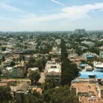 Lakshmi Priyaa Chandramouli Instagram - A view of Madras from a high rise building in Saligramam. Have never seen a view of the city like this before. Love it! #madrasisanemotion #cityview #MadrasnallaMadras #sunnyday Saligramam, Tamil Nadu, India