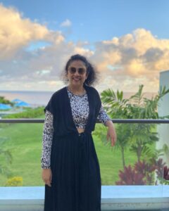 Lakshmy Ramakrishnan Instagram - Since we were in the water most of the time, had to wear swim suit everyday and this cover up was the saver!!! Went well with the swim suits and was very comfortable❤️❤️