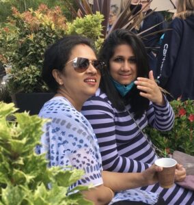 Lakshmy Ramakrishnan Instagram - My Mamiyar 01 ; my husband / her father takes her word as an order!!! I don’t stand a chance there😅
She is the queen of our home ❤️