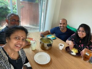 Lakshmy Ramakrishnan Instagram - Pongal and Chutney made by Ashwin #Weekend #Breakfast , it was tooo tasty 🙌