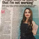 Madhoo Instagram - #mumbaimirror ❤️