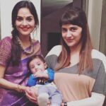 Madhoo Instagram - Grand nephew ❤️❤️❤️❤️❤️❤️feels amazing