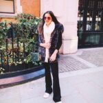 Madhoo Instagram - My little girl is my fashion inspiration & teacher 💋🍷ROCK ON MY BABY