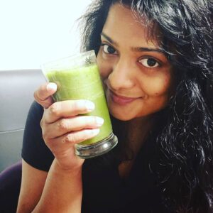 Madhumila Instagram - The best handy detox I know😍 #cucumberlemonmintgingerjuice  #bedtime