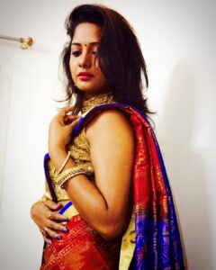 Madhumila Instagram - Learn to love yourself; will know how to love others ❤️#selflove #saree #gift #specialday #specialpeople #mathumila #intoxicatemysoul