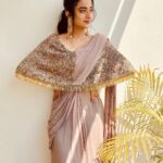 Namitha Pramod Instagram - Shine on me, sunshine Rain on me, rain Fall softly, dewdrops And cool my brow again. Wearing: @labelmdesigners Styled by : @rashmimuraleedharan