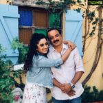 Namitha Pramod Instagram - Happy Father’s Day ! My Iron Man ! I love you 3000♥️ Swiss Sheep Farm สวิส ชิพ ฟาร์ม