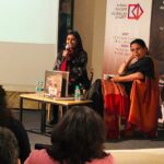 Nandita Das Instagram - The Delhi book launch was special for many reasons- KNM was a beautiful setting- in the midst of art by women artists on Partition, one of the best moderators I have conversed with - Rakhshanda Jalil and many friends in the audience, some who have seen me since I was a child. And my parents, who have always supported my life and work choices. Couldn’t have asked for more. @knmaindia @rakhshandajalil Kiran Nadar Museum of Art