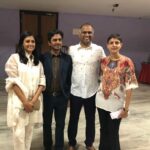 Nandita Das Instagram - Felt nostalgic coming back to Prasad Lab theatre for the special screening of Manto as this is where I had worked on Firaaq 10 yeats ago. The lovely Amala Akkineni, whose institute we visited in the afternoon was there to lend support. Her husband, Nagarjuna sent a heartfelt video message wishing the best for @MantoFilm. Waiting outside to see how the film is received by the Hyderabad audience!