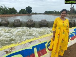 Neelima Rani Instagram - Surakottai aaru (Shivaji Ayya birth place) mudhal Pattukottai kamatchi mess varai 😍 
Thanjavur.
Lovely dress by @darice_trendz #dress #actor