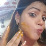 Neetu Chandra Instagram - It's #haldi time and I am drenched in #yellow 🤗 #tradition #indian #marriage chacha'son #brother ❤ Courtyard by Marriott Bhopal