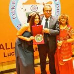 Neetu Chandra Instagram - Thanking Grand master #Jimmyrjagtiani sir, for inviting me to #Lucknow #UP and honouring me at #Taekwondo Hall of fame India ! My heart is where my roots are ! 🙏🙏🙏😊
