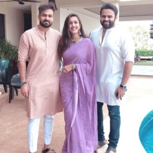 Niharika Konidela Instagram - Sankranthi ‘2021 with my lovlies! 🌼