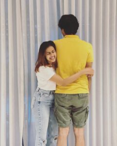 Niharika Konidela Instagram - A little late, but happy Rakhi big baby brother! 😘🤗
No points for guessing who it is!