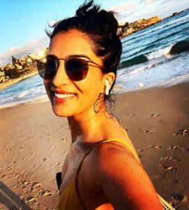 Pallavi Sharda Instagram - Happy Valentines Day to all of you. The sun, the sand, the water and the abundance of an open heart - I’m so grateful to have found ME! ✨