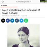 Payal Rohatgi Instagram - #SatyamevJayate 🙏 #payalrohatgi