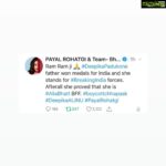 Payal Rohatgi Instagram - Ram Ram ji 🙏 कर्मणयेवाधिकारस्ते मॉ फलेषु कदाचन। मा कर्मफलहेतु भूरमा ते सडग़ोस्त्वकर्मणि। #PayalRohatgi